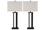 Aniela Bronze Finish Table Lamp (Set of 2) - Gate FurnitureTable Lamp Pair