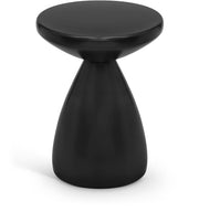 Anika Iron End Table in Black - 99026Black-ET