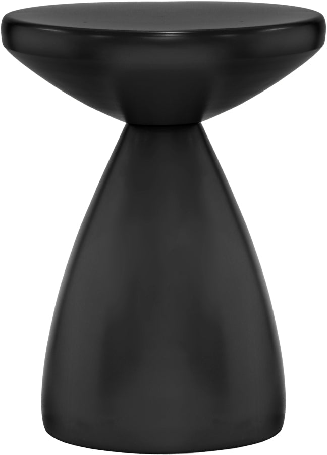 Anika Iron End Table in Black - 99026Black-ET