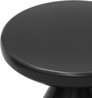 Anika Iron End Table in Black - 99026Black-ET
