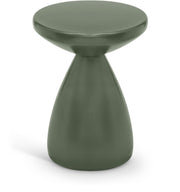 Anika Iron End Table in Green - 99026Green-ET