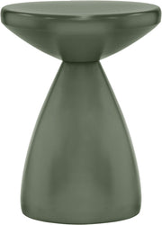 Anika Iron End Table in Green - 99026Green-ET