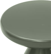 Anika Iron End Table in Green - 99026Green-ET