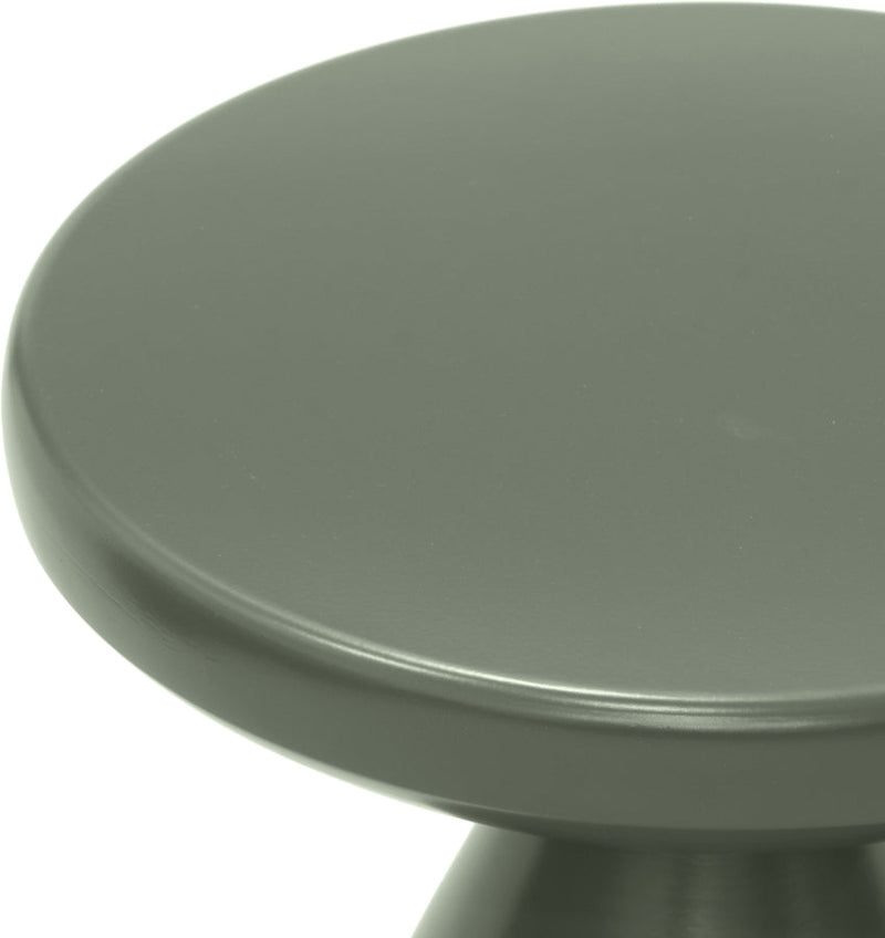 Anika Iron End Table in Green - 99026Green-ET