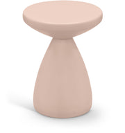 Anika Iron End Table in Pink - 99026Pink-ET