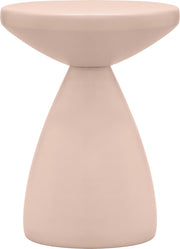 Anika Iron End Table in Pink - 99026Pink-ET