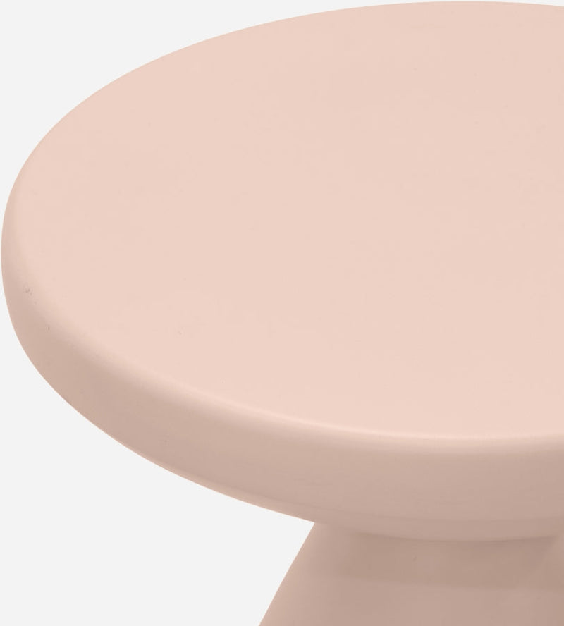 Anika Iron End Table in Pink - 99026Pink-ET