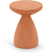 Anika Iron End Table in Salmon - 99026Salmon-ET