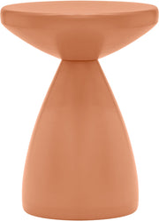 Anika Iron End Table in Salmon - 99026Salmon-ET