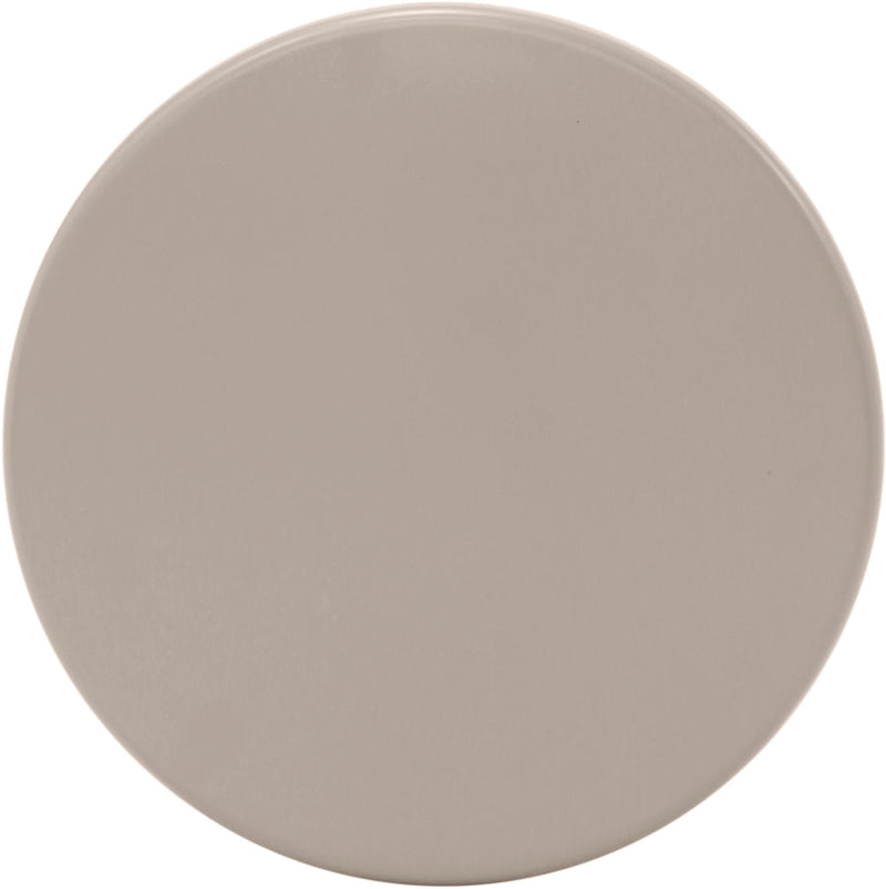 Anika Iron End Table in Taupe - 99026Taupe-ET