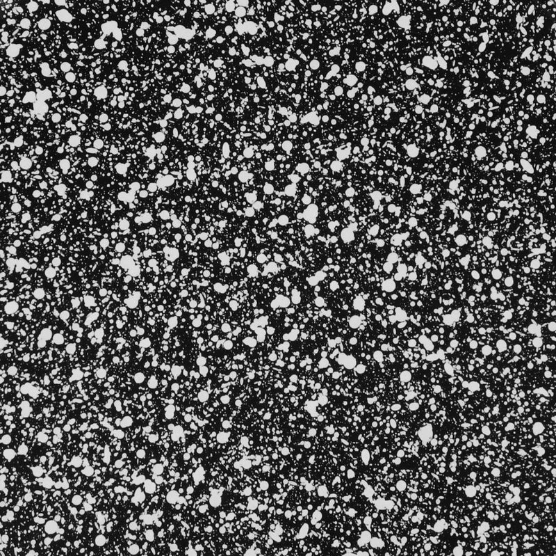 Anika Terrazzo Pattern Iron Terrazo End Table in Black - 99027Black-ET