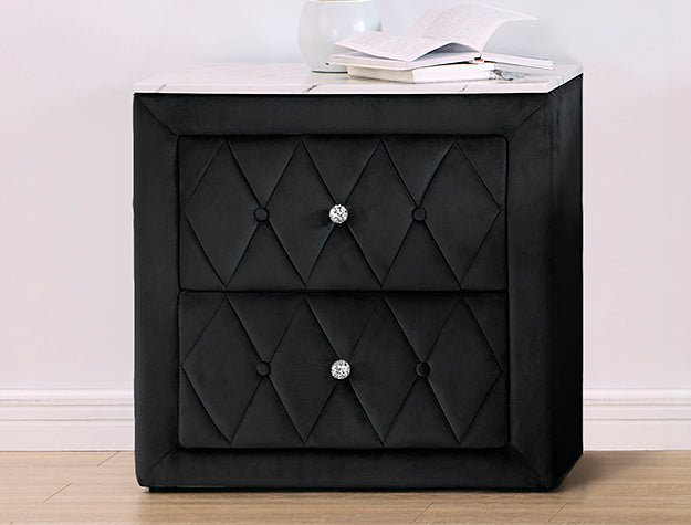 Annabelle Night Stand Black - 5114BK-2