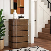 Annalise Solid Wood Chest in Brown - 859Brown-CH