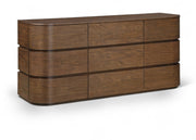 Annalise Solid Wood Dresser in Brown - 859Brown-D