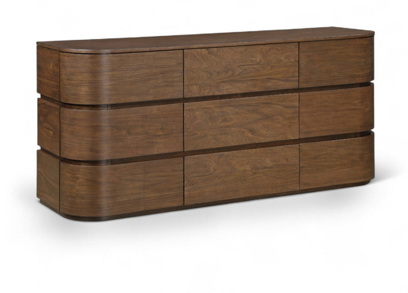 Annalise Solid Wood Dresser in Brown - 859Brown-D