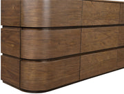 Annalise Solid Wood Dresser in Brown - 859Brown-D