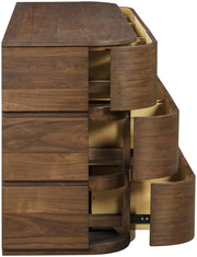 Annalise Solid Wood Dresser in Brown - 859Brown-D
