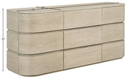 Annalise Solid Wood Dresser in Natural - 859Oak-D