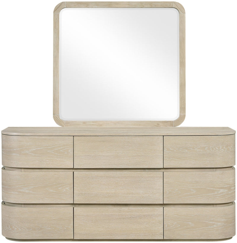 Annalise Solid Wood Dresser in Natural - 859Oak-D