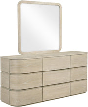 Annalise Solid Wood Dresser in Natural - 859Oak-D