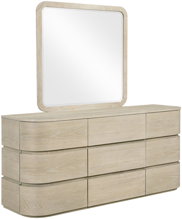 Annalise Solid Wood Dresser in Natural - 859Oak-D