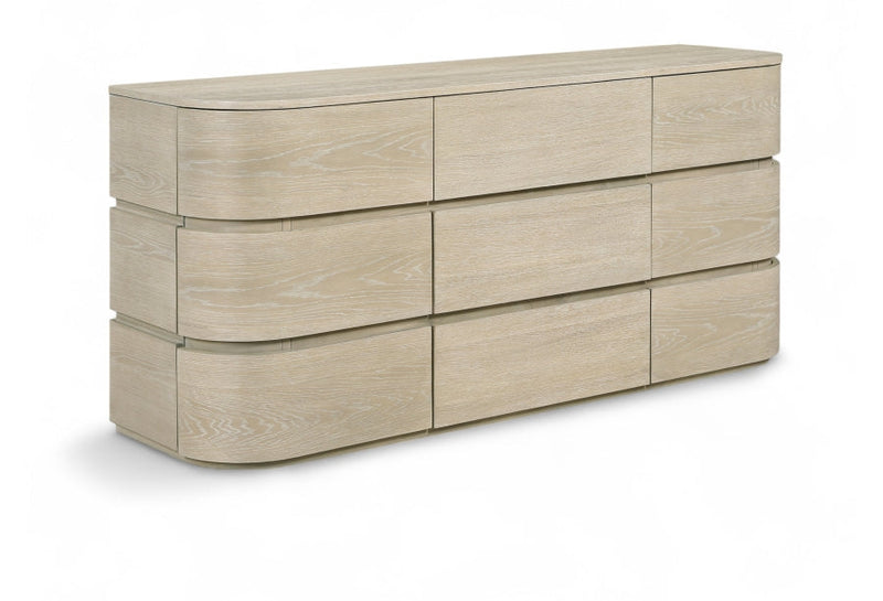 Annalise Solid Wood Dresser in Natural - 859Oak-D