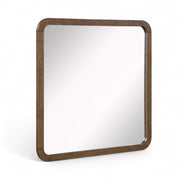 Annalise Solid Wood Framed Mirrors & Wall Decor in Brown - 859Brown-M