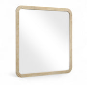 Annalise Solid Wood Framed Mirrors & Wall Decor in Natural - 859Oak-M