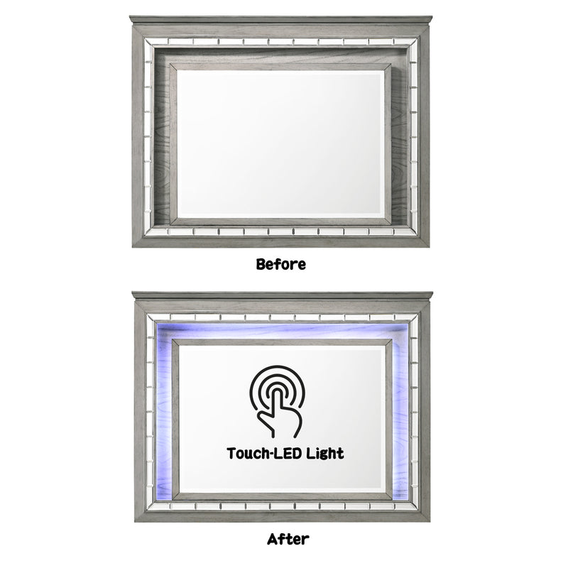 Antares Mirror W/Led - 21824