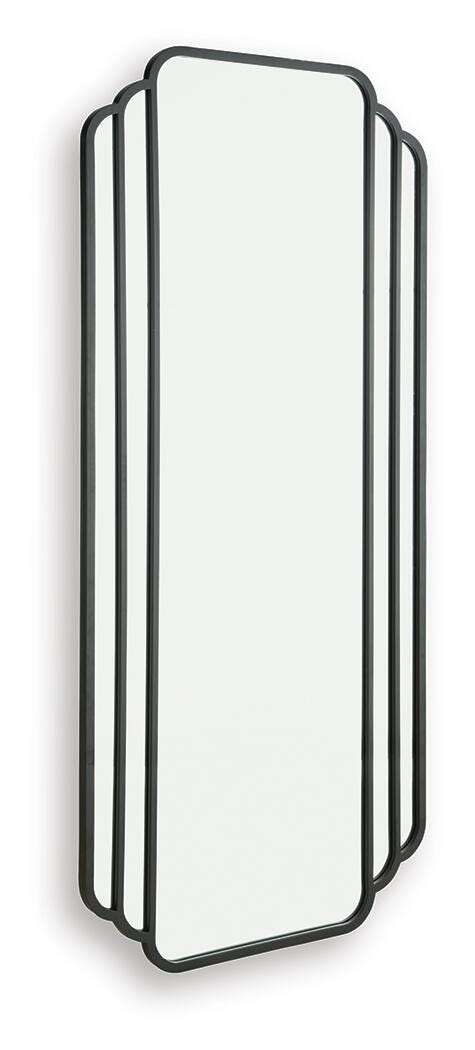 Antigone Black Floor Mirror - A8010434
