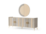 Antik Consol With Mirror - 200-ALT-ANT-CON