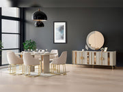 Antik Dining Chair (6 PCS) in Cream - 200-ALT-ANT-DC-6