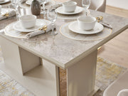Antik Diningroom (Consol With Mirror & Dining Table & 6 Dining Chair) - 200-ALT-ANT-DT-6-SET