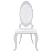 Antoine Upholstered Dining Chair Cream White (Set of 2) - 107872N