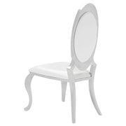 Antoine Upholstered Dining Chair Cream White (Set of 2) - 107872N