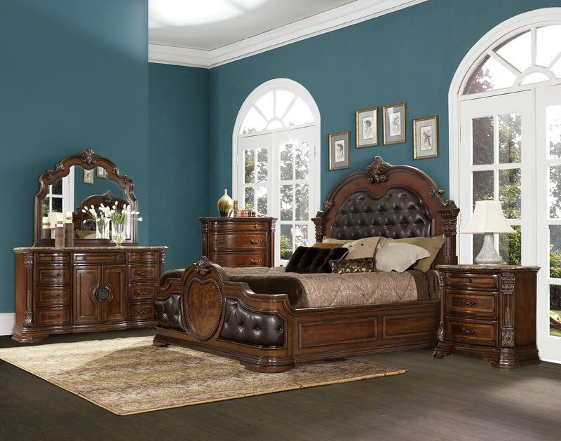 Antoinetta Cherry Mirror - Gate FurnitureMirror