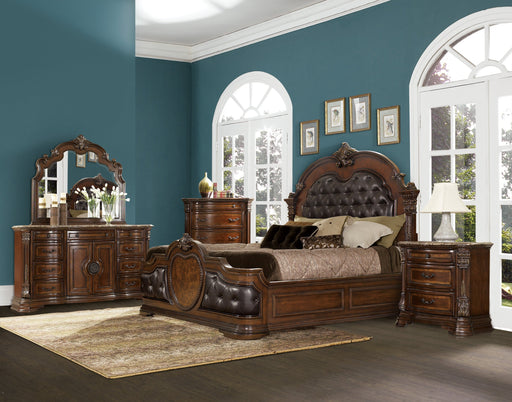 Antoinetta Cherry Panel Bedroom Set - Gate FurnitureBedroom Set