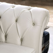 Antoinette White Loveseat - SM2228-LV
