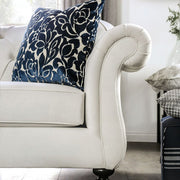 Antoinette White Loveseat - SM2228-LV
