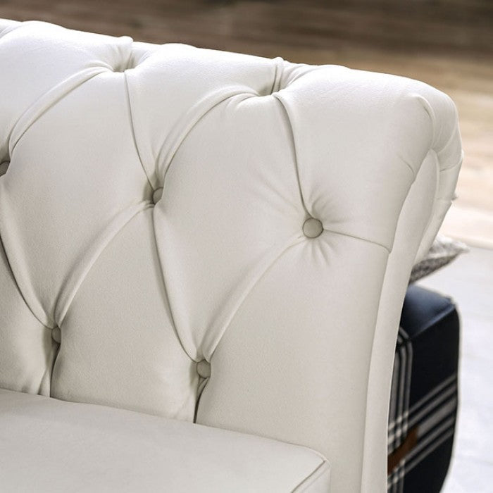 Antoinette White Sofa - SM2228-SF