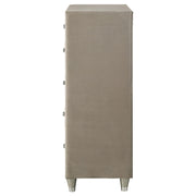 Antonella 5-drawer Bedroom Chest Ivory and Camel - 223525