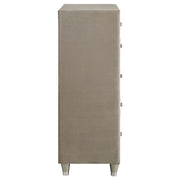 Antonella 5-drawer Bedroom Chest Ivory and Camel - 223525