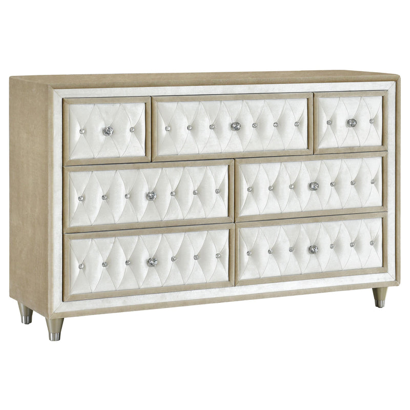 Antonella 5-piece Eastern King Bedroom Set Ivory  - 223521KE-S5