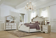 Antonella 5-piece Queen Bedroom Set Ivory  - 223521Q-S5