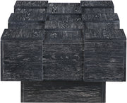 Anzio Oak Veneer Coffee Table in Black - 99097Black-CT