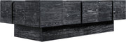 Anzio Oak Veneer Coffee Table in Black - 99097Black-CT