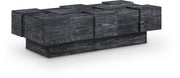Anzio Oak Veneer Coffee Table in Black - 99097Black-CT