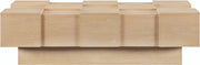 Anzio Oak Veneer Coffee Table in Natural - 99097Oak-CT