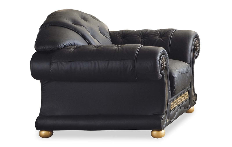 Apolo Black Set - Gate FurnitureLiving Room Set