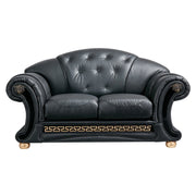 Apolo Black Set - Gate FurnitureLiving Room Set